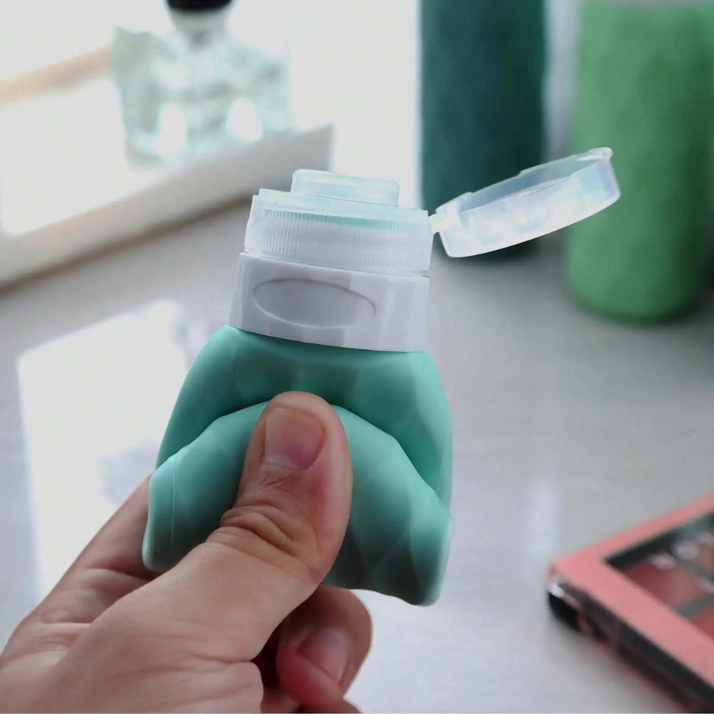 4 Pack TSA-Approved Silicone Bottles