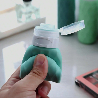 4 Pack TSA-Approved Silicone Bottles